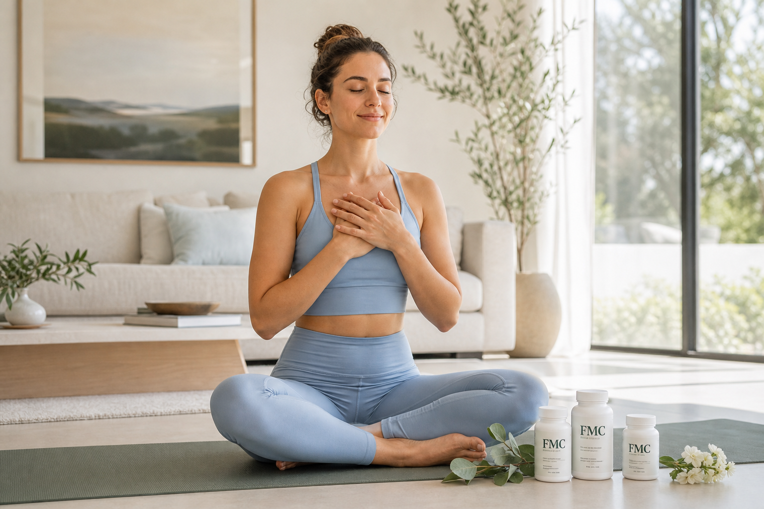 Wellness lifestyle illustration